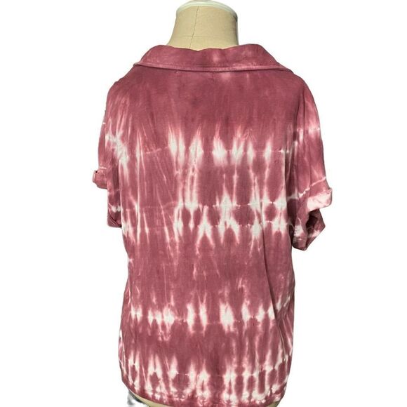 C&C California Berry Tie-Died Crop Top / SZ: M / NWT - Picture 2 of 7